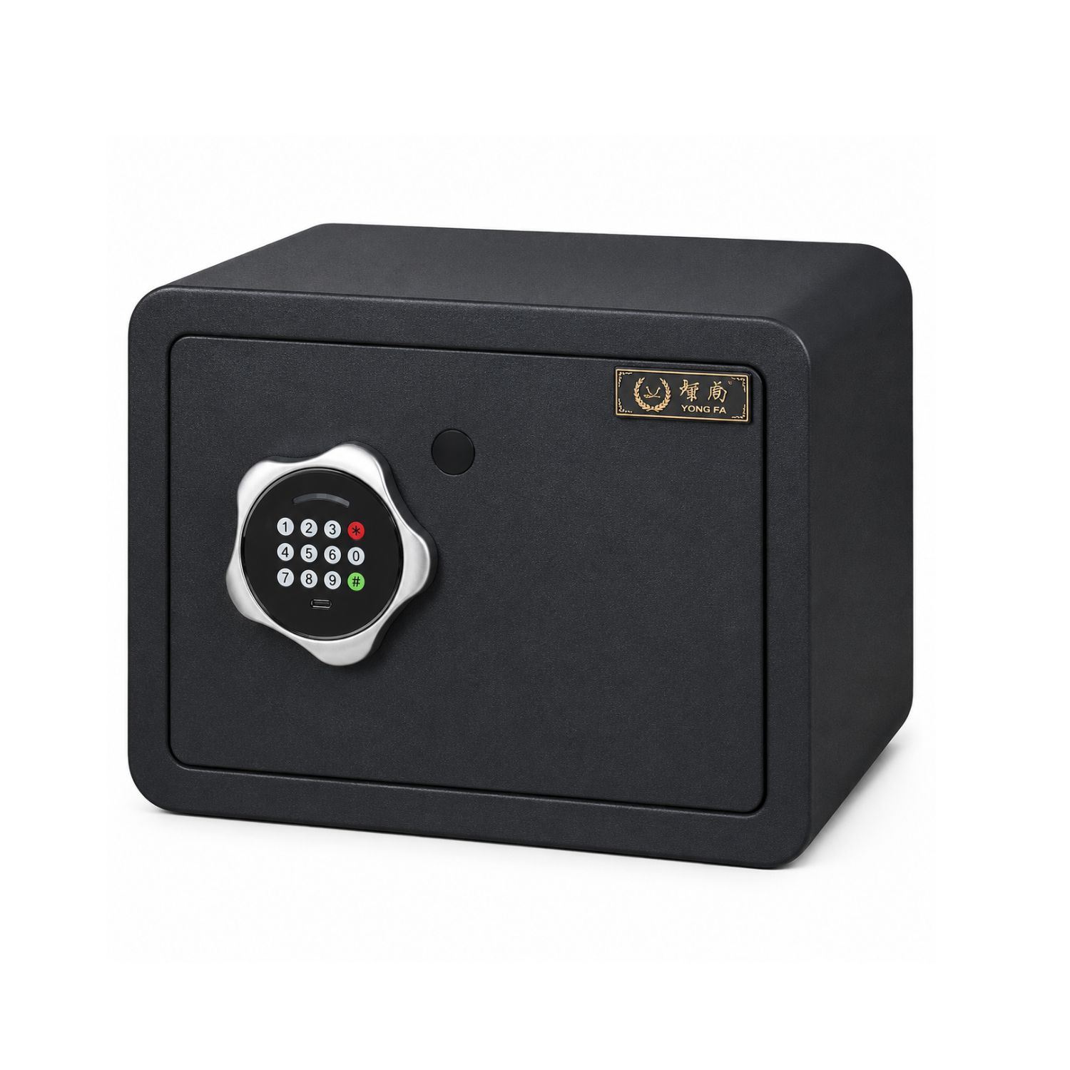 Caja Fuerte Digital Electrónica Con Contraseña Llaves De Seguridad Y Puerto USB De Emergencia